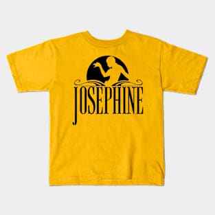 Josephine Baker black logo Kids T-Shirt